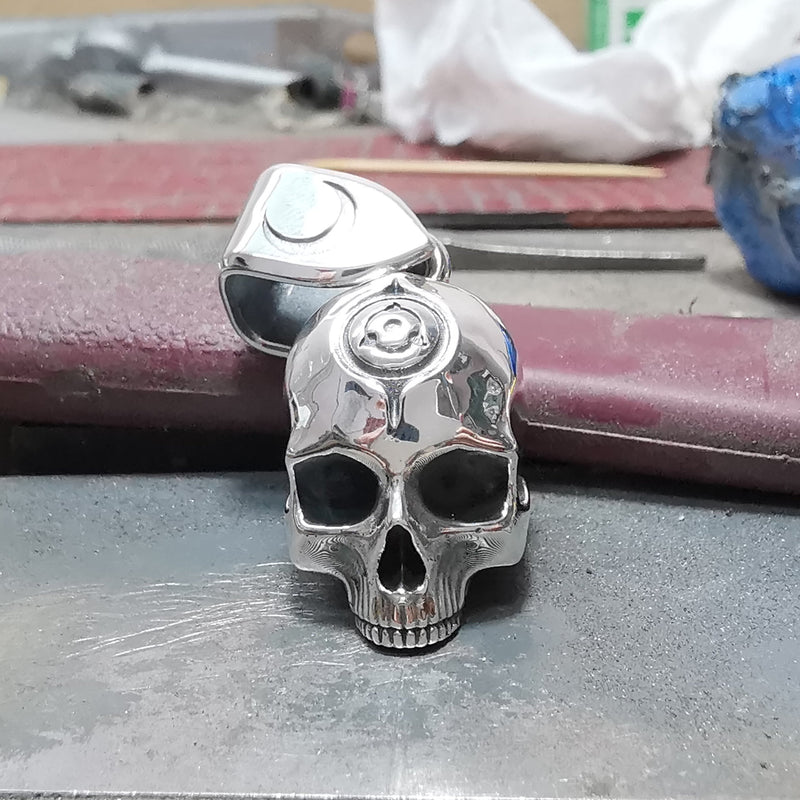 Sharingan Skull Pendant