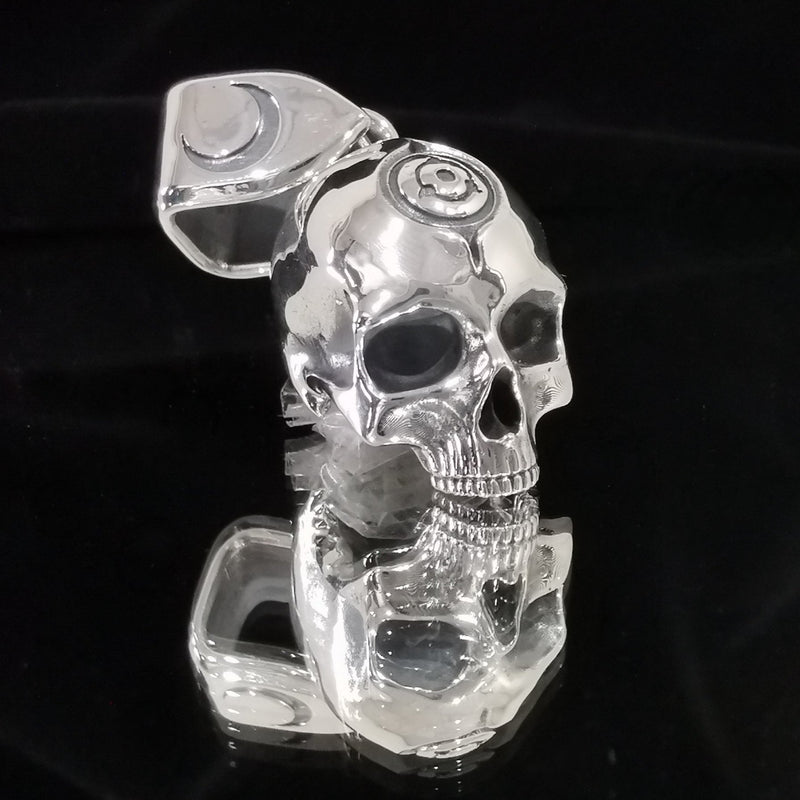 Sharingan Skull Pendant