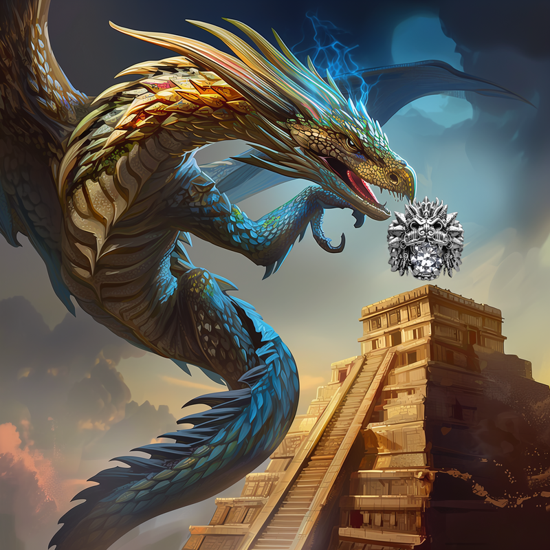 Quetzalcoatl Moissanite