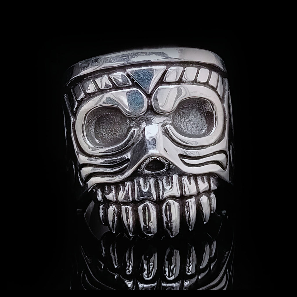 T] ALZUNI / Silver950 / 34g 20号 SKULL T] ALZUNI / Silver950