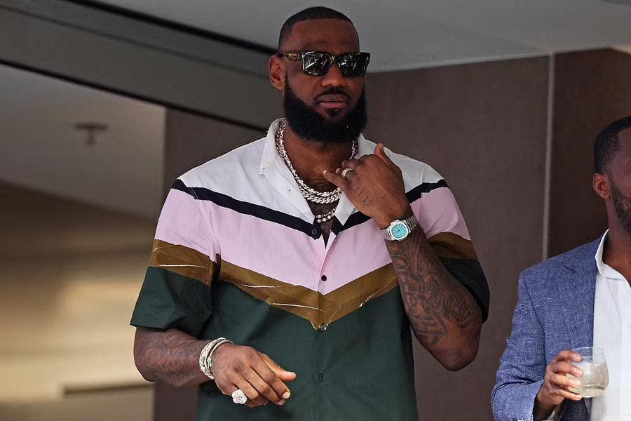 LeBron James: The King's Silver Style and Jewelry Collection