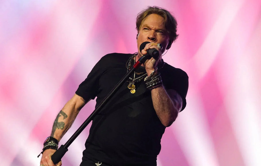Axl Rose: The Iconic Silver Jewelry Style of a Rock Legend