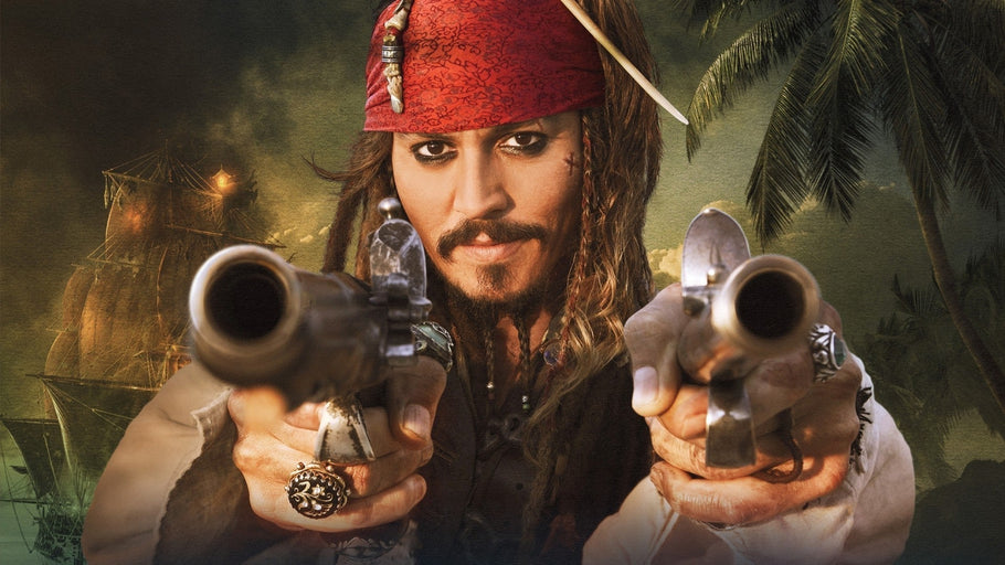 Captain Jack Sparrow's Signature Silver Jewelry Style