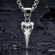 Raven Skull Pendant