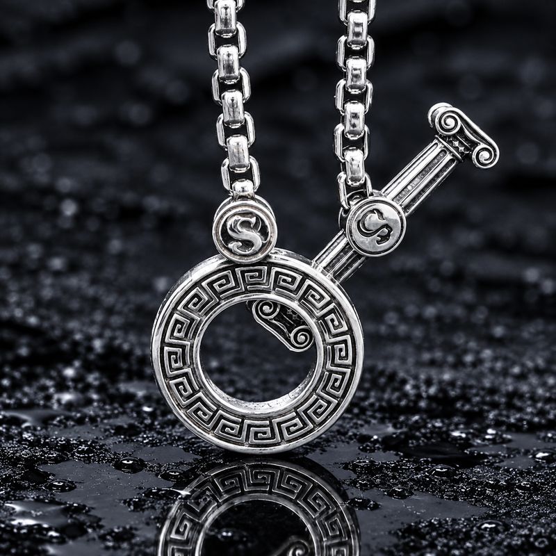 Sharingan Skull Pendant
