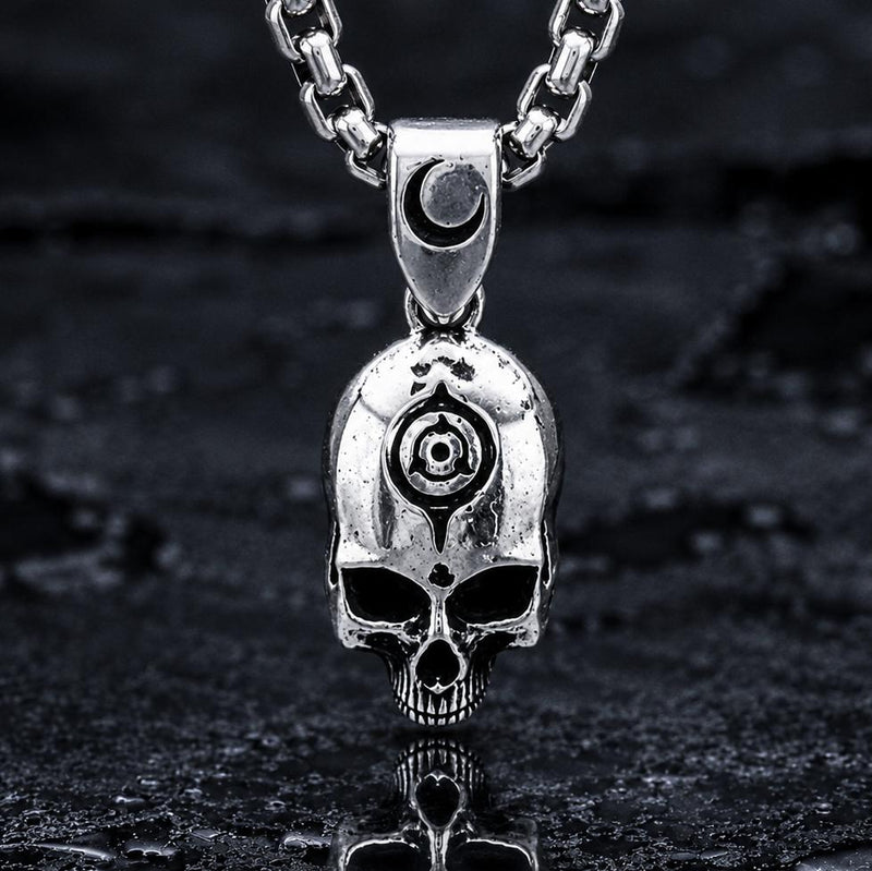Sharingan Skull Pendant