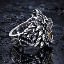 Quetzalcoatl Gold Skull