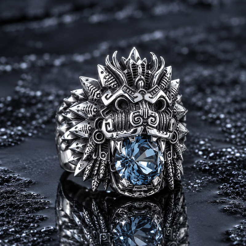 Quetzalcoatl Blue Topaz