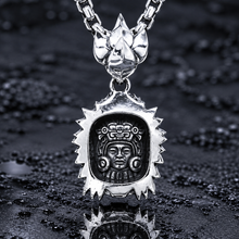 Quetzalcoatl Skull Pendant