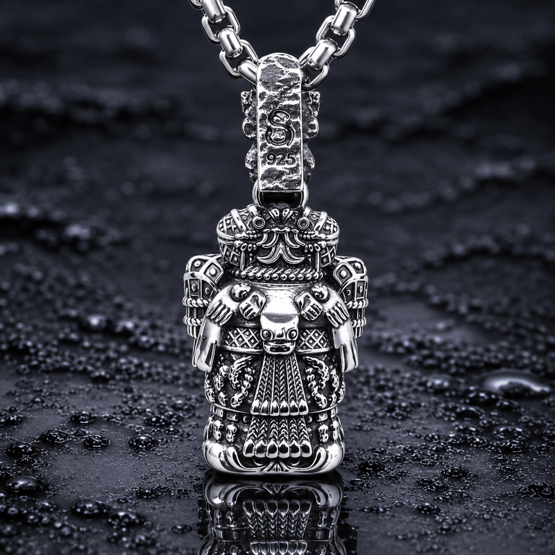 Cōātlīcue Pendant