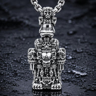 Cōātlīcue Pendant