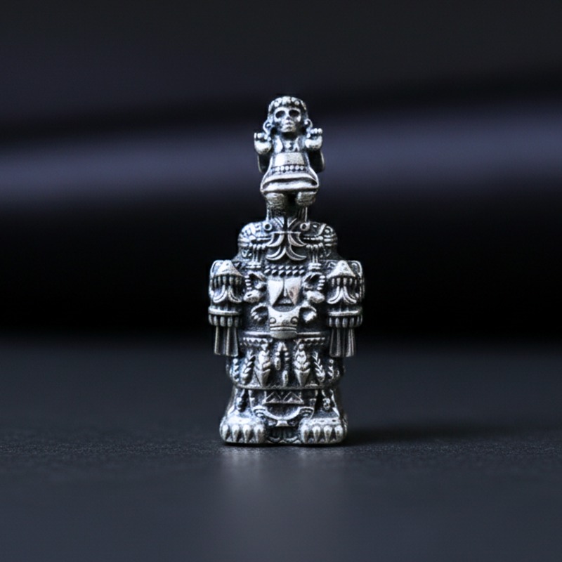 Cōātlīcue Pendant