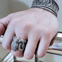 Lunar Snake Ring