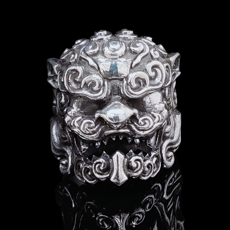 Foo Dog Guardian Ring