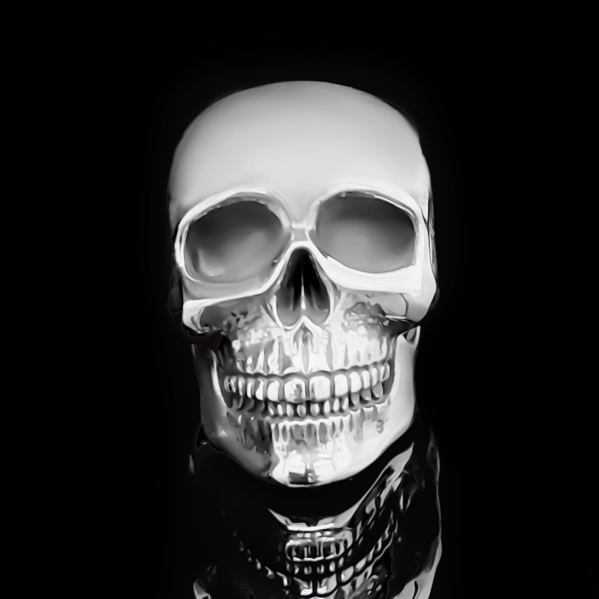 Human Skull Ring