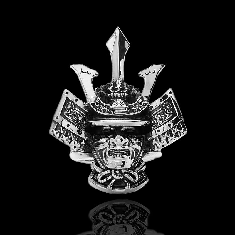 Kusunoki Masashige Samurai Ring Front