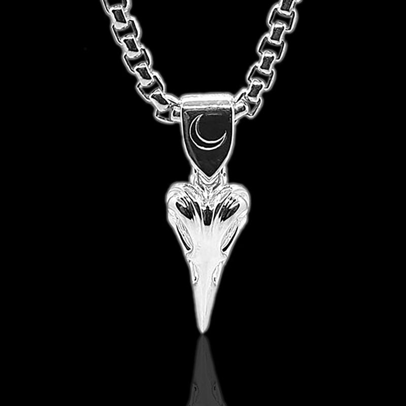 Raven Skull Pendant