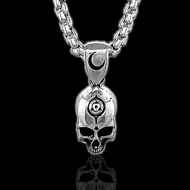 Sharingan Skull Pendant
